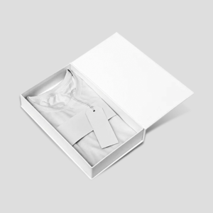White Apparel Boxes